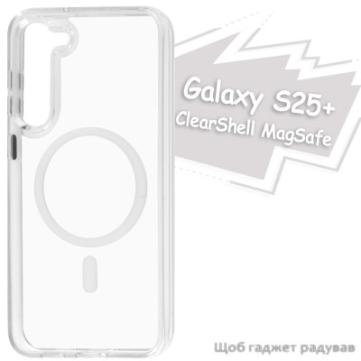 Чехол для мобильного телефона BeCover ClearShell (MagSafe) Samsung Galaxy S25 Plus SM-S936 Transparancy (713399) Винница - изображение 8