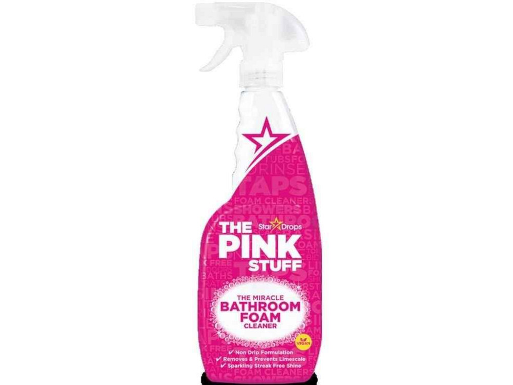 Піна для чищення ванних кімнат 750мл Bathroom Cleaner тригер ТМ THE PINK STUFF Київ - фото 1