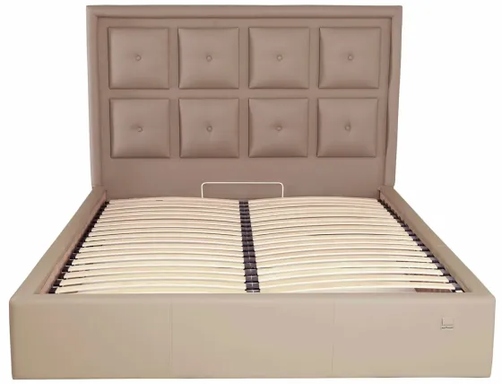 Кровать Windsor Comfort 140 х 190 см Fly 2213 С подъемным механизмом и нишей для белья Светло-коричневый Киев