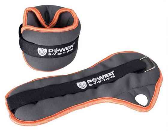 Обважнювачі-манжети для ніг та рук Power System PS-4043 Wrist Weights (2шт.*0.5 kg) (пара) Кам'янське