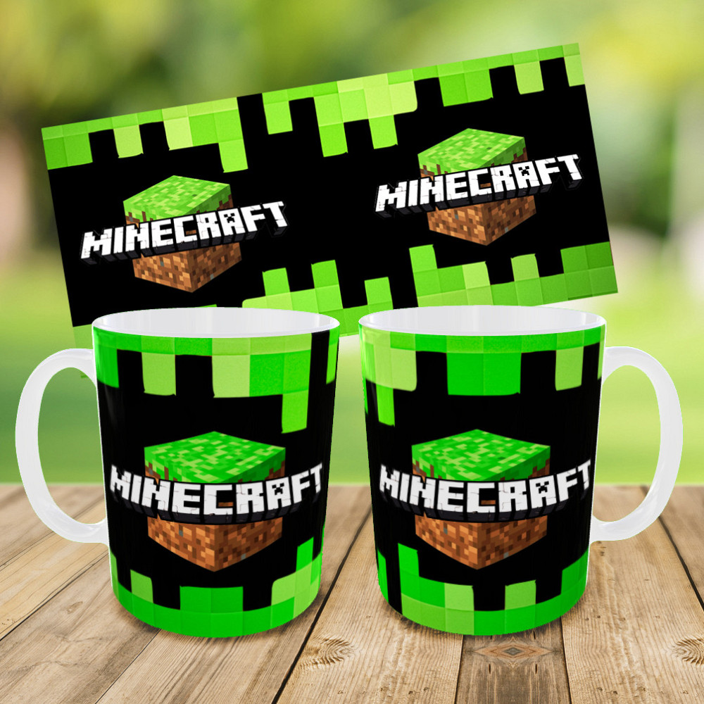 Дитячий набір Minecraft сумка-бананка + керамічна кружка з принтом (5577) Київ - фото 4
