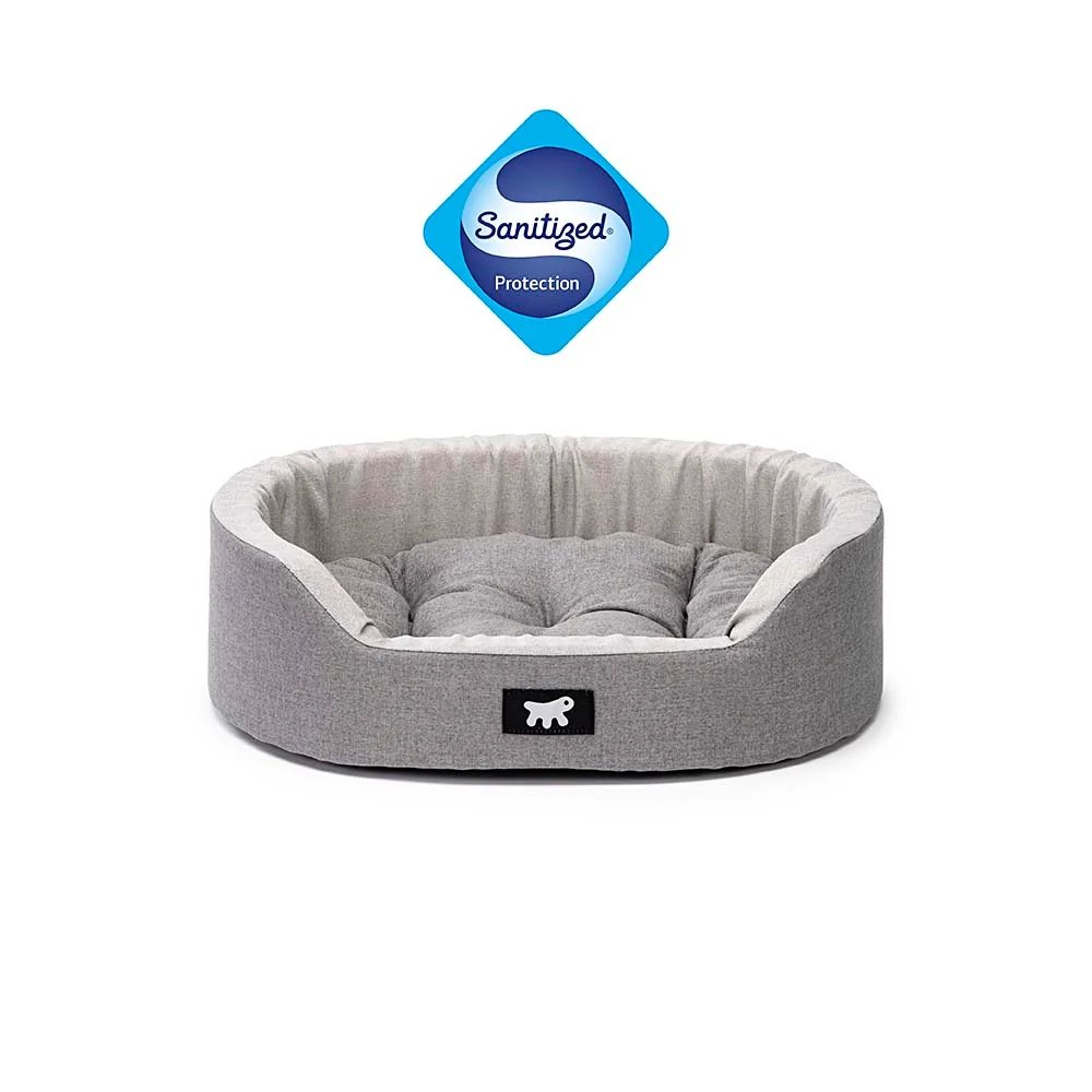 Лежак для собак и кошек с антибактериальной обработкой Ferplast Dandy Sanitized (Ферпласт Денди Санитайз) 80 x 55 x h 18 cм - 80 Запорожье - изображение 1