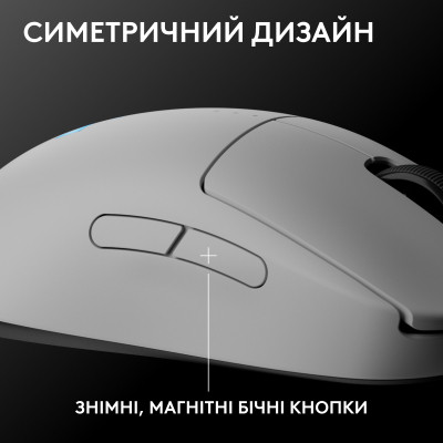 Мишка Logitech G Pro 2 Lightspeed Wireless White (910-007302) Вінниця - фото 8