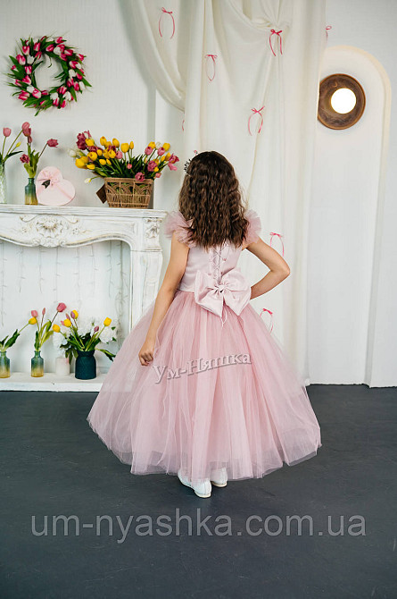 Длинное нарядное платье Драпировка на 5-8, 10-12 лет Кривой Рог - изображение 6