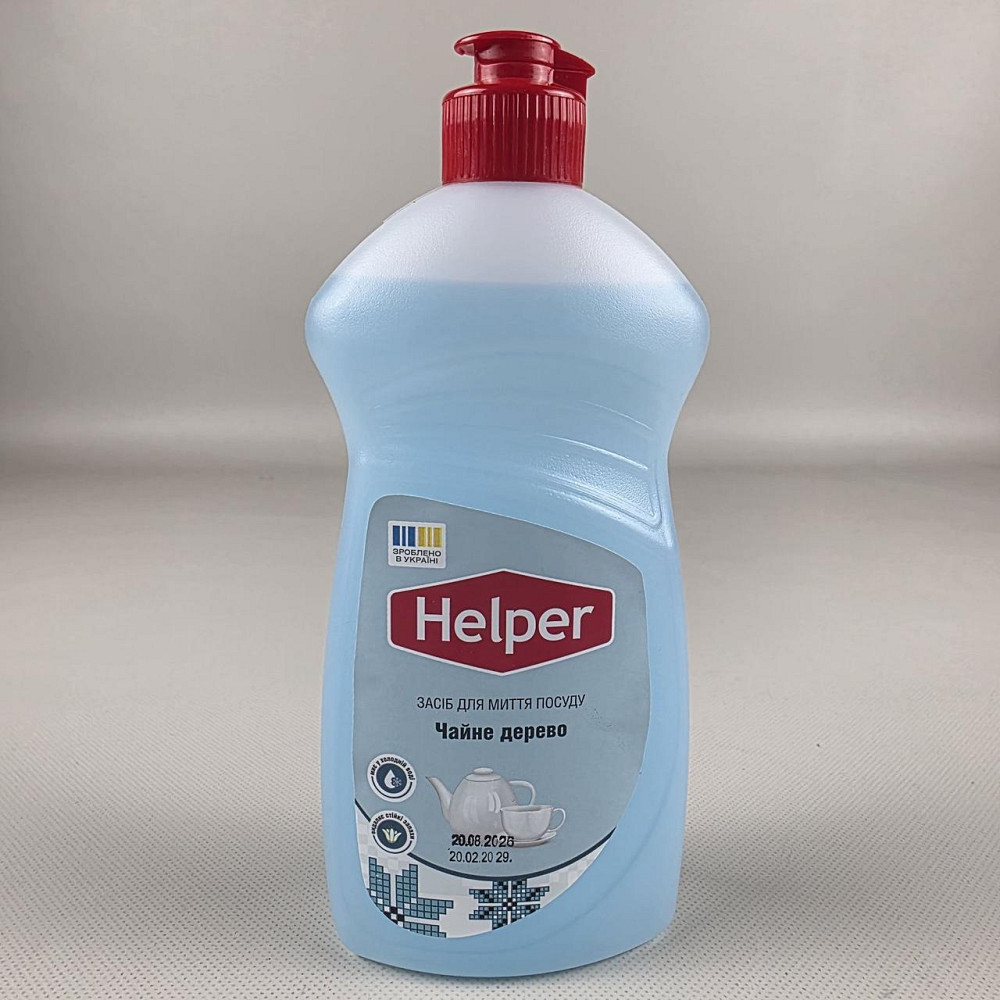 Средство для мытья посуды Helper Чайное дерево 495г (1 шт) Харьков - изображение 1