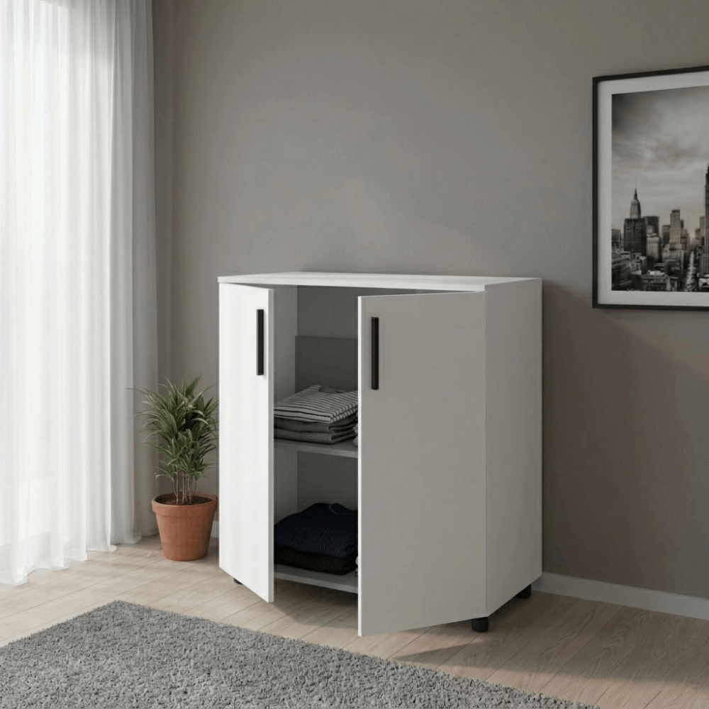 Комод Doros Торн Белый 2 ДСП 90х51.6х80 (DRS-012087) Днепр - изображение 4