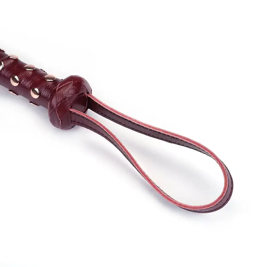 Флогер Liebe Seele Wine Red Studded Flogger Львів - фото 2
