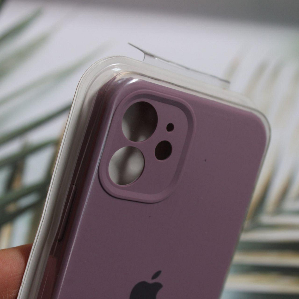 Чехол Silicone Case Full Protective для Apple iPhone 12mini Blackcurrant Київ - фото 4