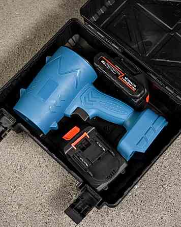 Аккумуляторная воздуходувка ветродуйка в кейсе, 2 АКБ 48V ТР6535 Одесса