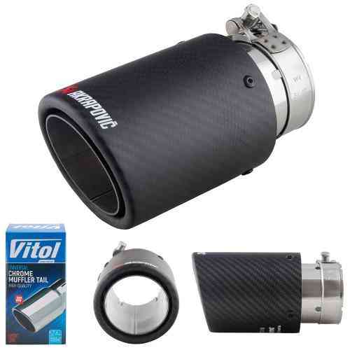 Насадка на глушник НГ-1143B матова, внутрішній діаметр 64мм, довжина 165мм, зовнішній діаметр 89мм Харків