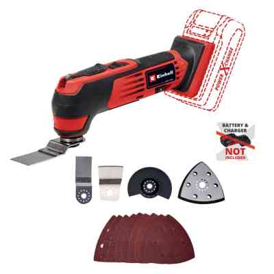 Реноватор Einhell TE-MG 18/1 Li - Solo PXC 18V, набор насадок (без АКБ и ЗУ) (4465195) Винница