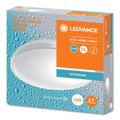 Світильник LEDVANCE CEILING ROUND 325 SEN 24W 840 IP44 (4099854106095) Вінниця