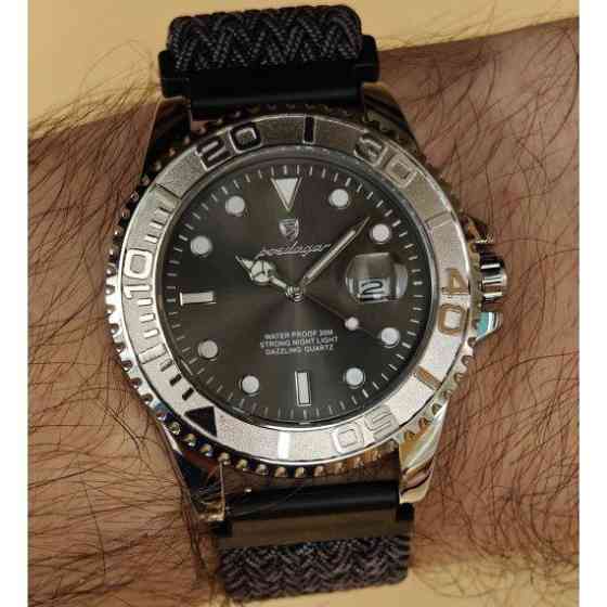 Годинник чоловічий наручний Poedagar Pilot Nylon (2 ремінці) Київ