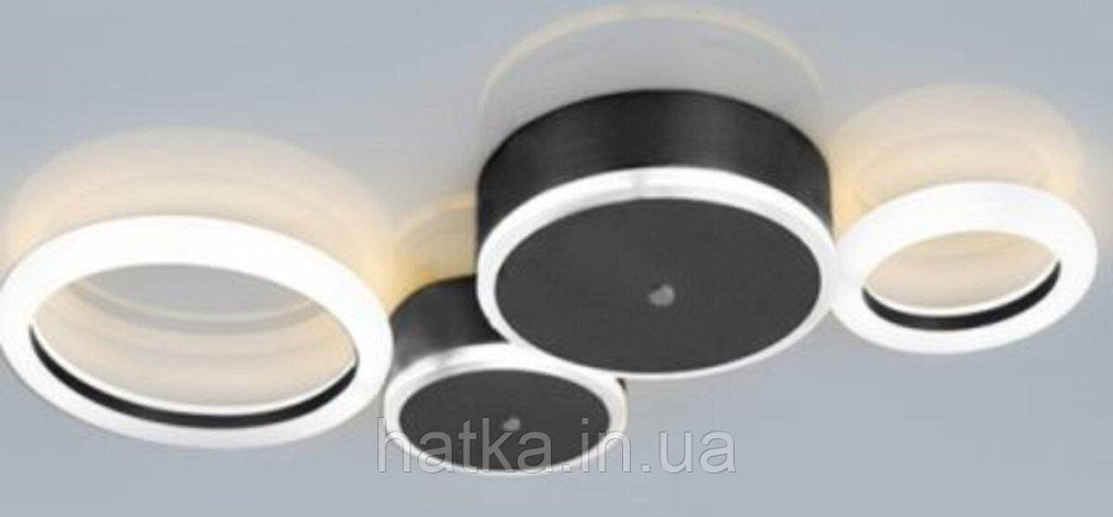 Люстра світлодіодна акрилова Sirius N 3834 BK Київ - фото 1