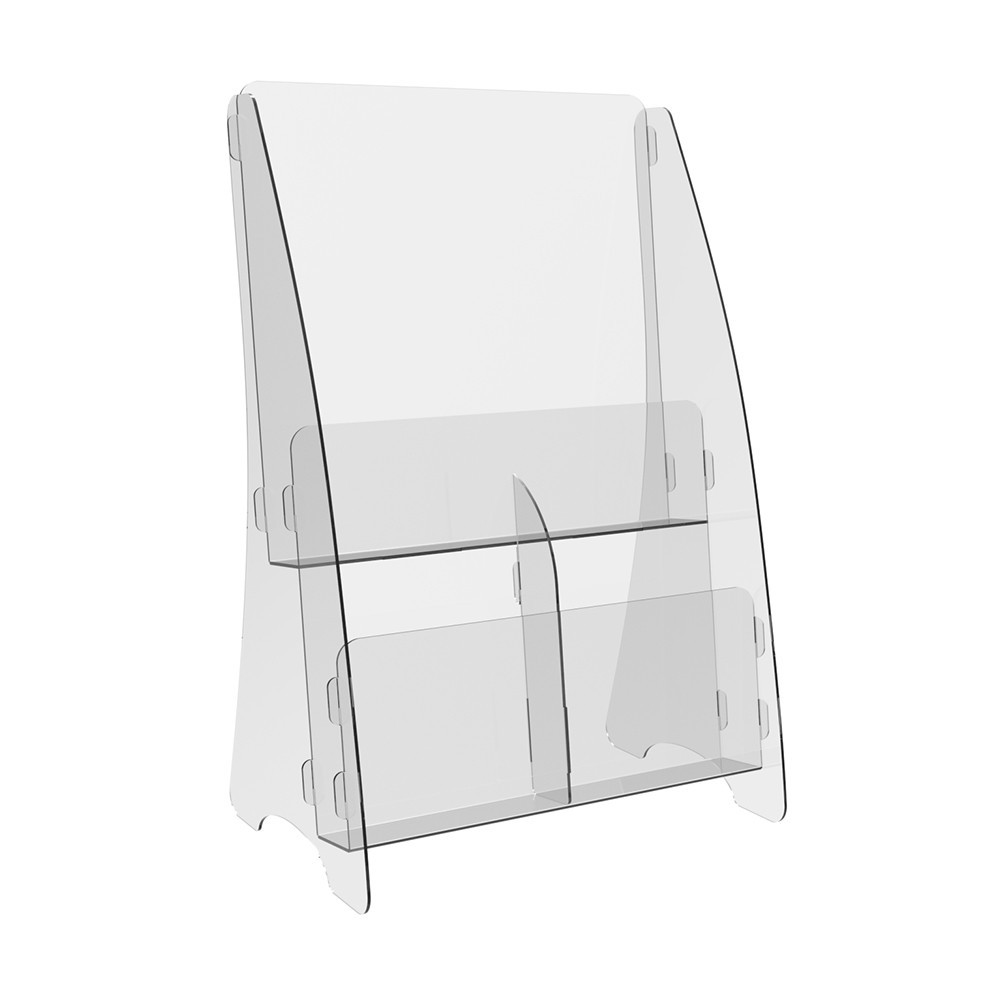 Підставка для буклетів EKOSTAR А4 2 євробуклета Київ - фото 2