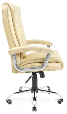 Офисное Кресло Руководителя Richman California Fly 2207 Хром М2 AnyFix Бежевый Днепр