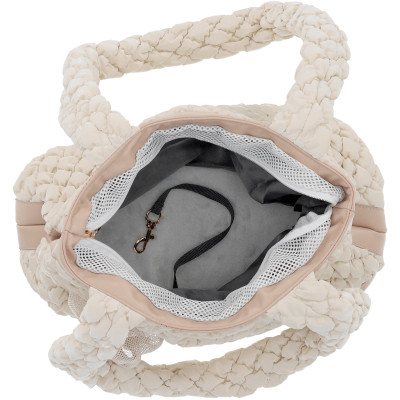 Переноска для животных MISOKO&CO 40x18x38 см светло-коричневая (YIWUMSK70171) Винница - изображение 5