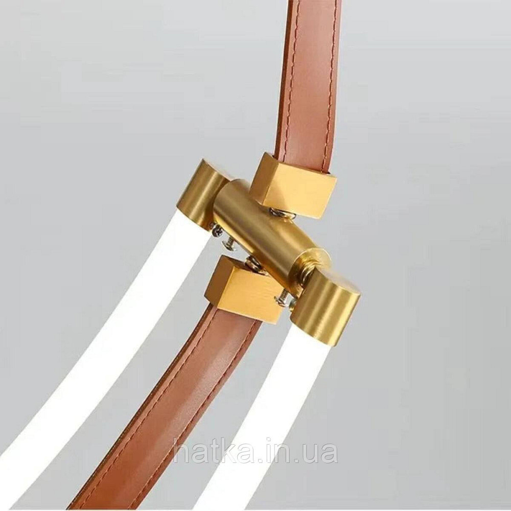 Люстра підвісна світлодіодна VALESO THD63856-1500 30W коричнева Київ - фото 3