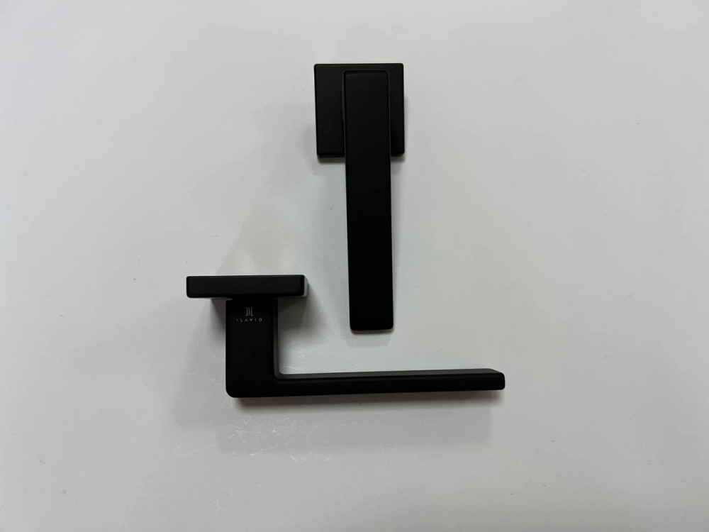 Ручка дверная ILAVIO 2036 Черный Киев - изображение 4