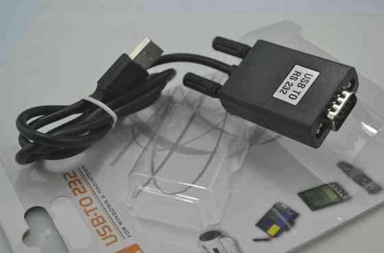 Перехідник USB 2.0 Type-A --> COM (RS232) 9pin, кабель 1м. RTL Вінниця
