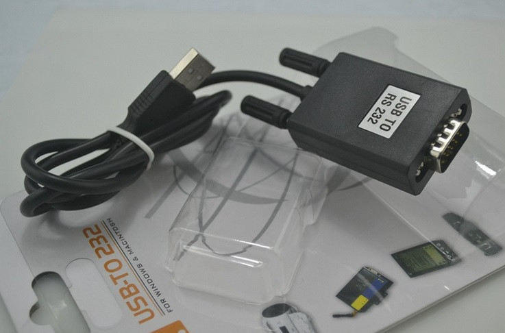 Перехідник USB 2.0 Type-A --> COM (RS232) 9pin, кабель 1м. RTL Вінниця - фото 1