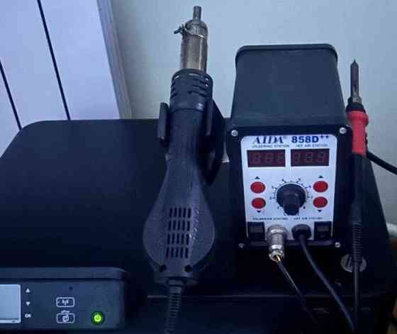 Паяльная станция с феном AIDA 858D++ Харьков