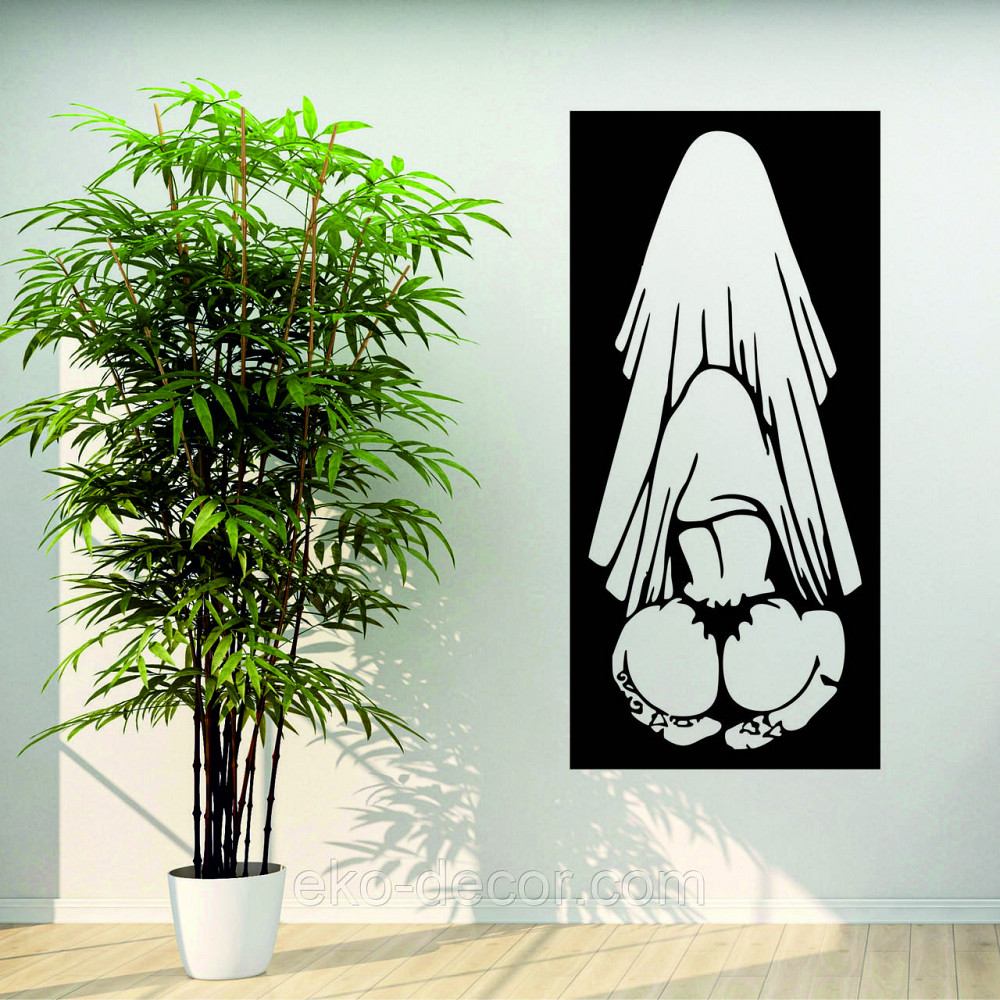 Декоративное настенное Панно «По взрослому», Декор на стену 110*51 см, Черный Киев - изображение 7