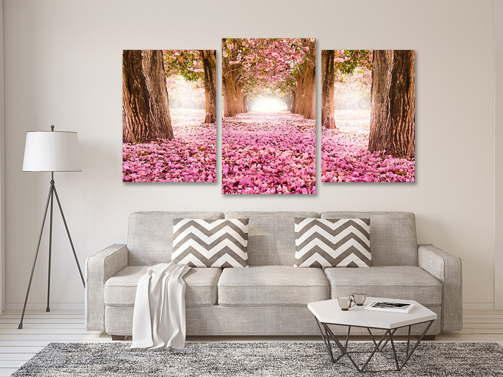 Модульная картина в гостиную / спальню  Сакура Art-662_3 Киев - изображение 2