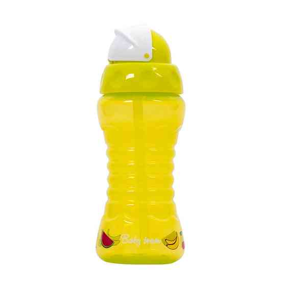 Поїльник для подорожей з трубочкою 5005_салатовий 300 мл Вінниця