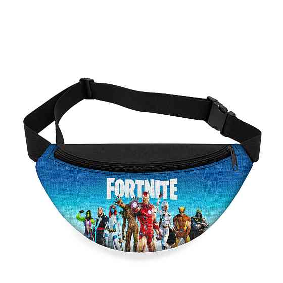 Дитяча сумка-бананка Fortnite 32х15 см на пояс або через плече (5928) Київ
