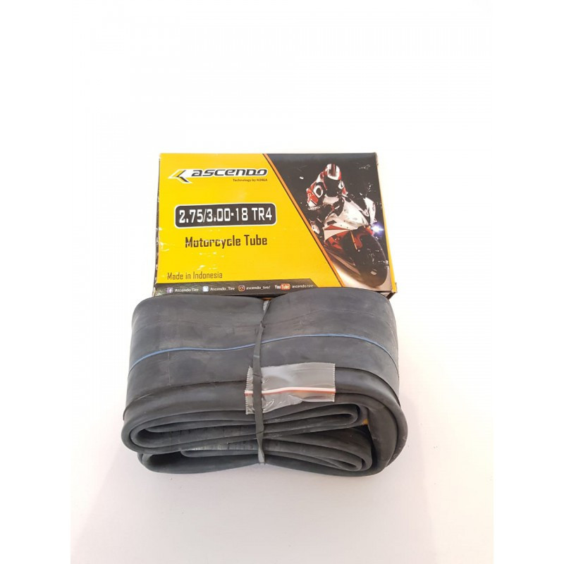 Камера 2,75 * 18 3.00-18, ASCENDO, Butyl, Індонезія m Мукачево - фото 1