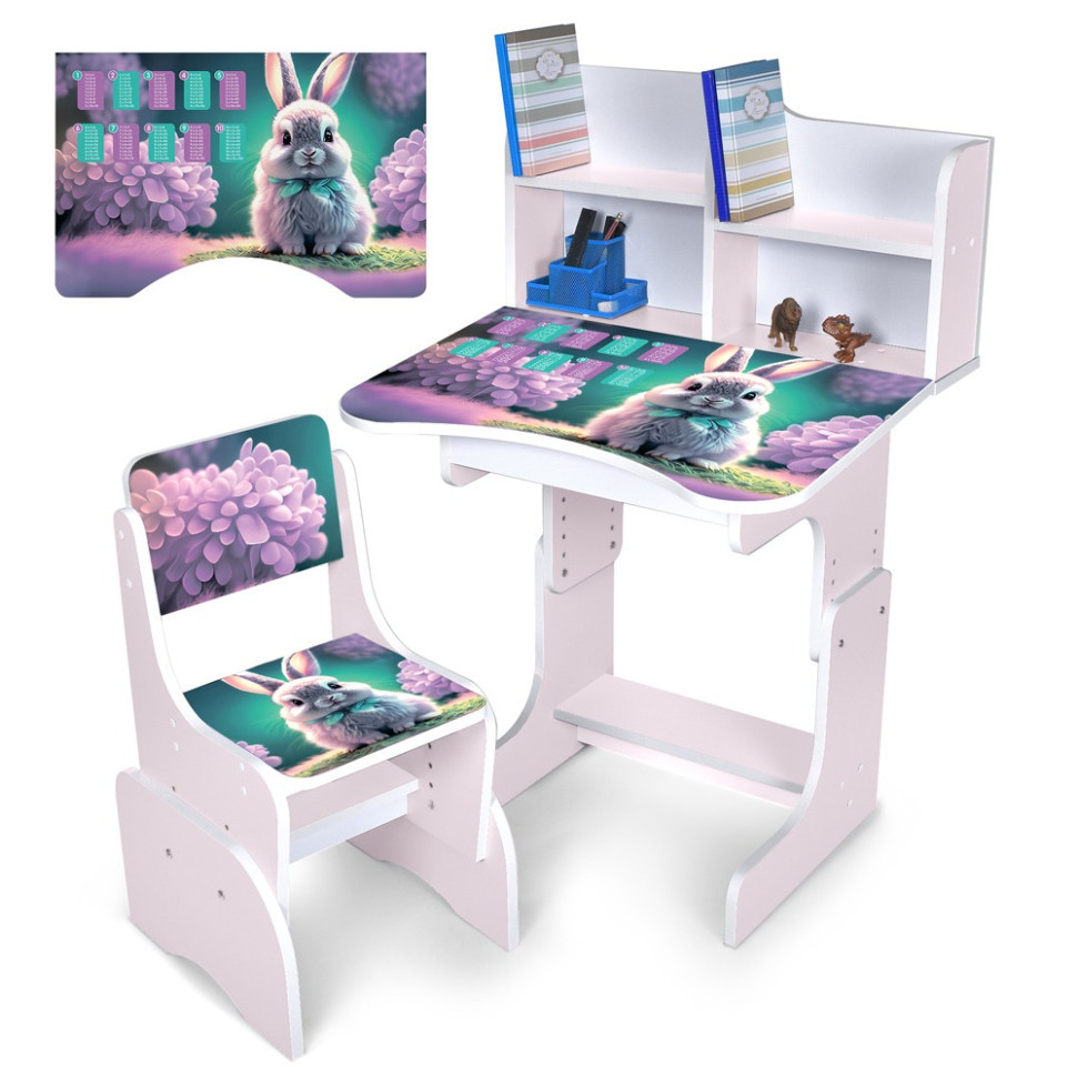 Дитяча Парта N 2071-1-7 зі стільчиком Вінниця - фото 1