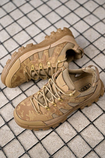 Демісезоннім мілітарі кросівки кайот мульт ПП7821 Одеса - фото 5