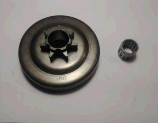 Тарілка зчеплення бензопила (зірка ведуча) Hus 345/350 (+сепаратор) Мукачево - фото 1