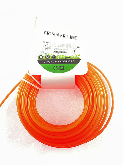 Леска мотокосы Ø3, см, 15 метров (круглая, синяя) Мукачево - изображение 1