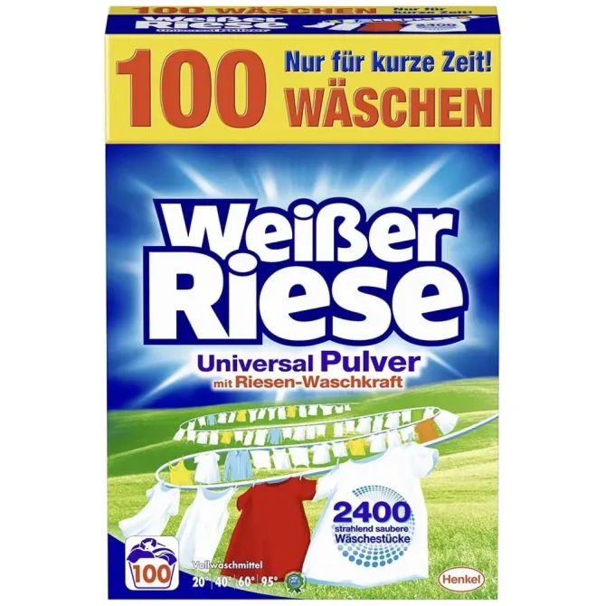 Пральний порошок універсал Weiber Riese Kraft Pulver 5,5 кг 100 ст Львів - фото 1