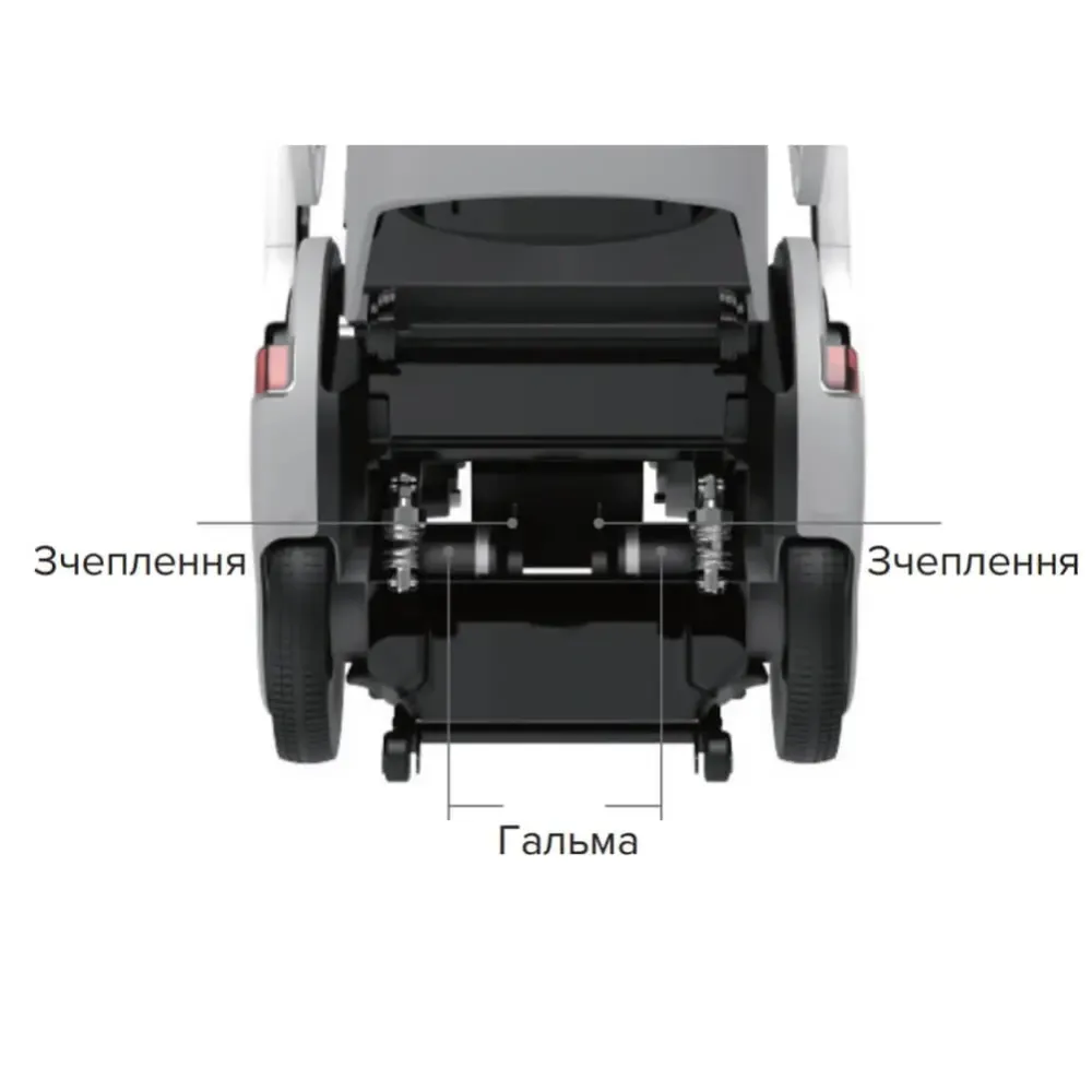 Електричний інвалідний візок INVITA YFWB-63 Дніпро - фото 6