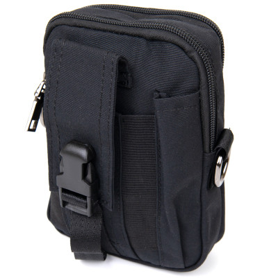 Сумка Vintage На пояс нейлон Чорна (20645) Вінниця - фото 1