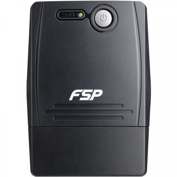 ДБЖ FSP FP600, 600ВА/360Вт, Line-Int, CE, IEC*4+USB+USB cable, Black (PPF3600721) Київ - фото 1