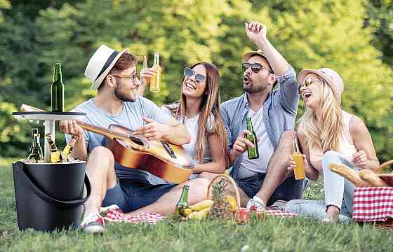 Стіл - бар пластиковий Keter Go Bar, сірий Київ