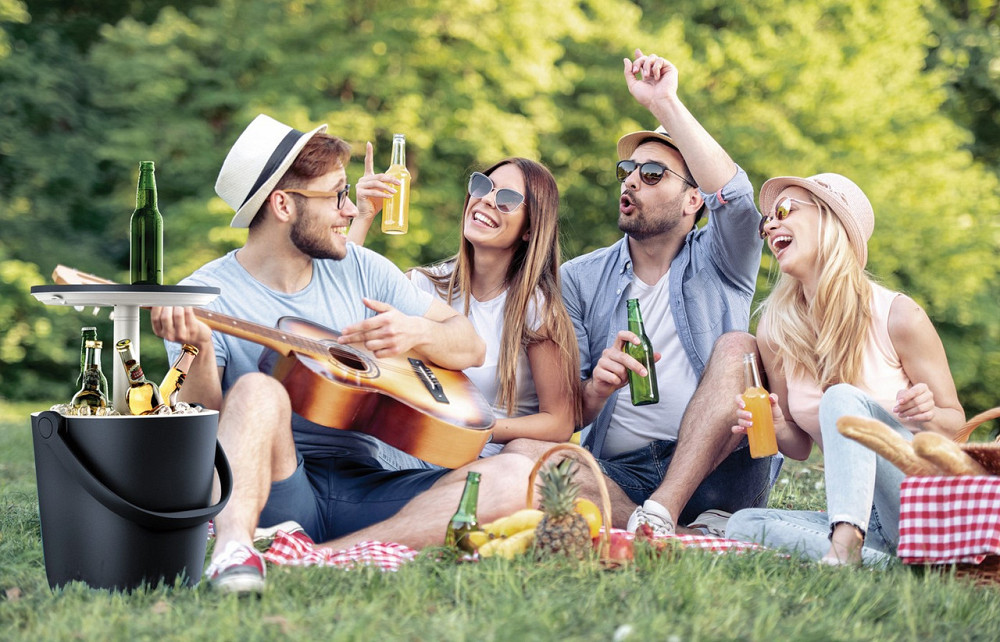 Стіл - бар пластиковий Keter Go Bar, сірий Київ - фото 5