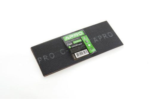 Сітка абразивна APRO P220 115×280 мм карборунд (5 шт.) Рівне - фото 1