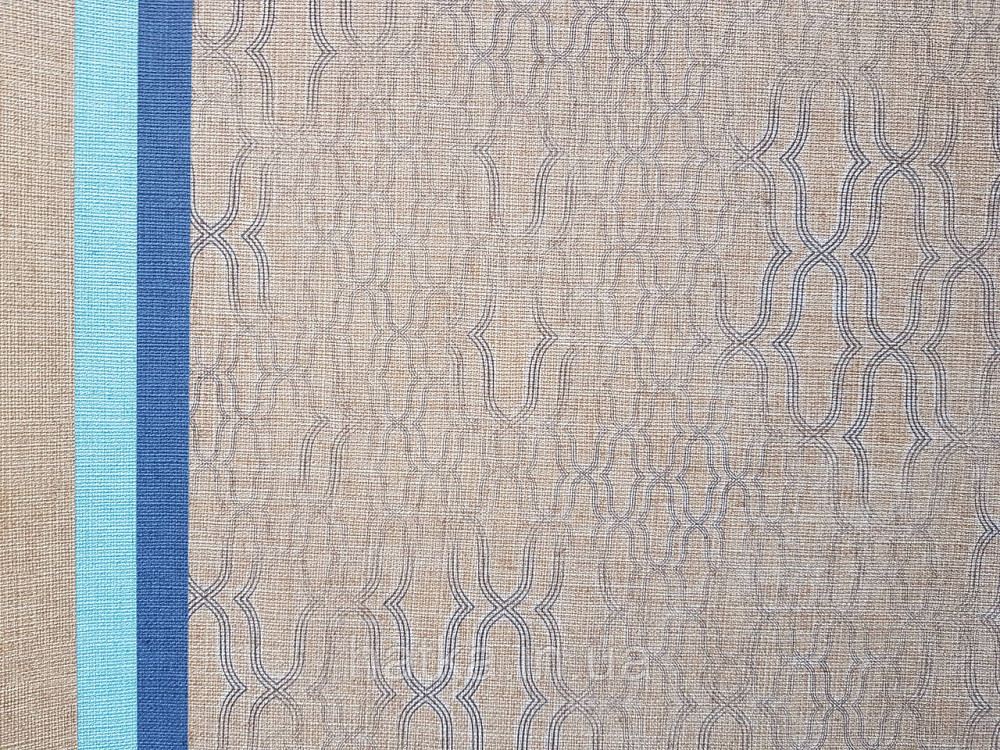 Обои виниловые на флизелин Erismann Casual Chic 1.06х10 абстракция геометрия фигуры полосы коричневые 10259-11 Киев - изображение 3