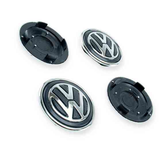 Ковпачок заглушка диска vw 56/66мм (к-т 4шт) під , з точкою - Мукачево