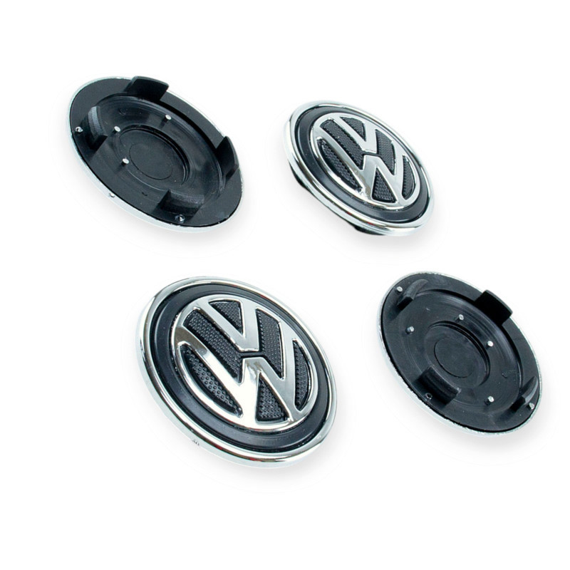 Колпачок заглушка диска vw 56/66мм (к-т 4шт) под , с точкой - Мукачево - изображение 1