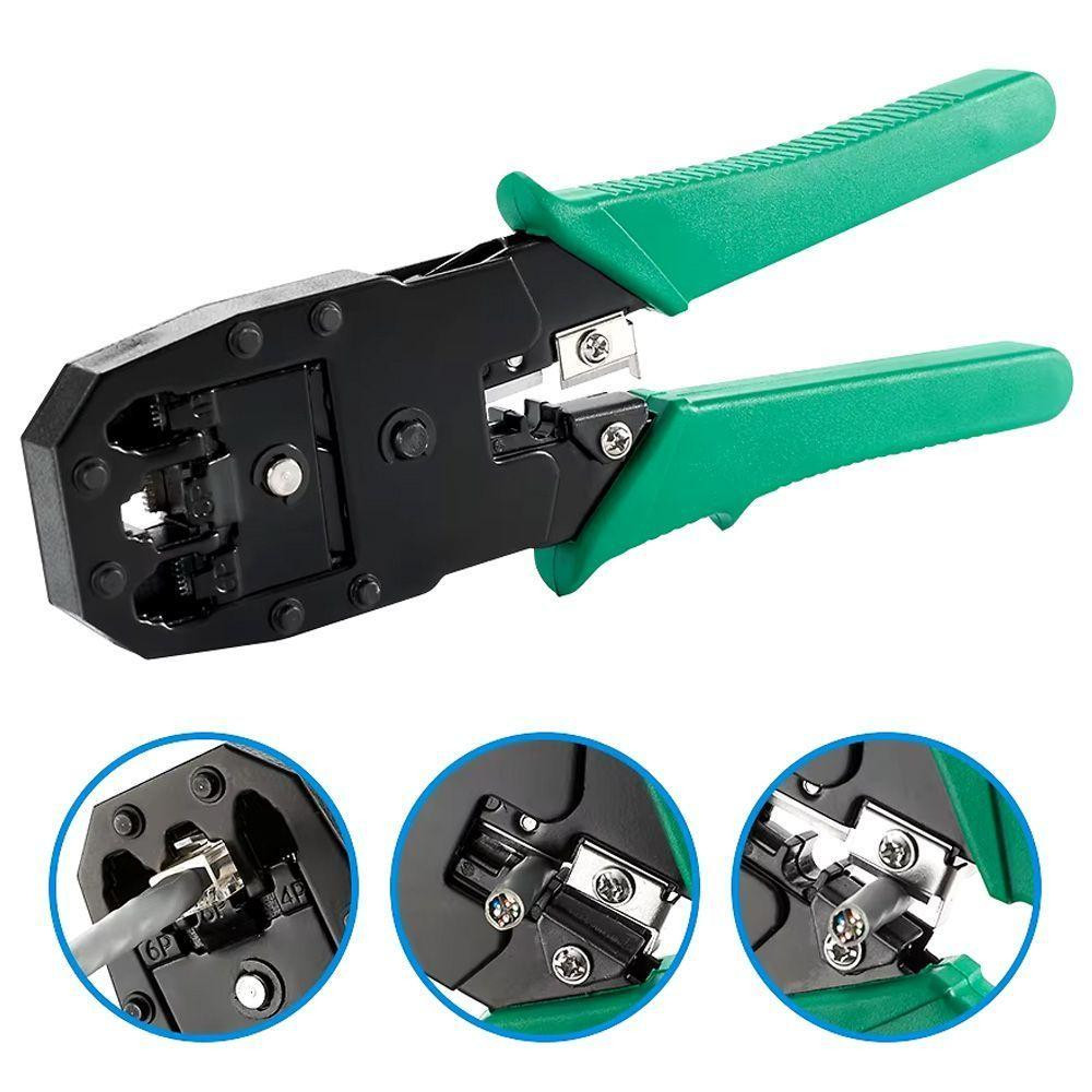 Обжимний інструмент для RJ45/RJ11/RJ12 стриппер Київ - фото 9