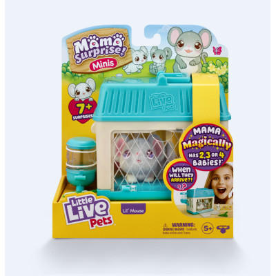 Игровой набор Moose Little Live Мама-сюрприз Мыша (26510) Винница - изображение 8