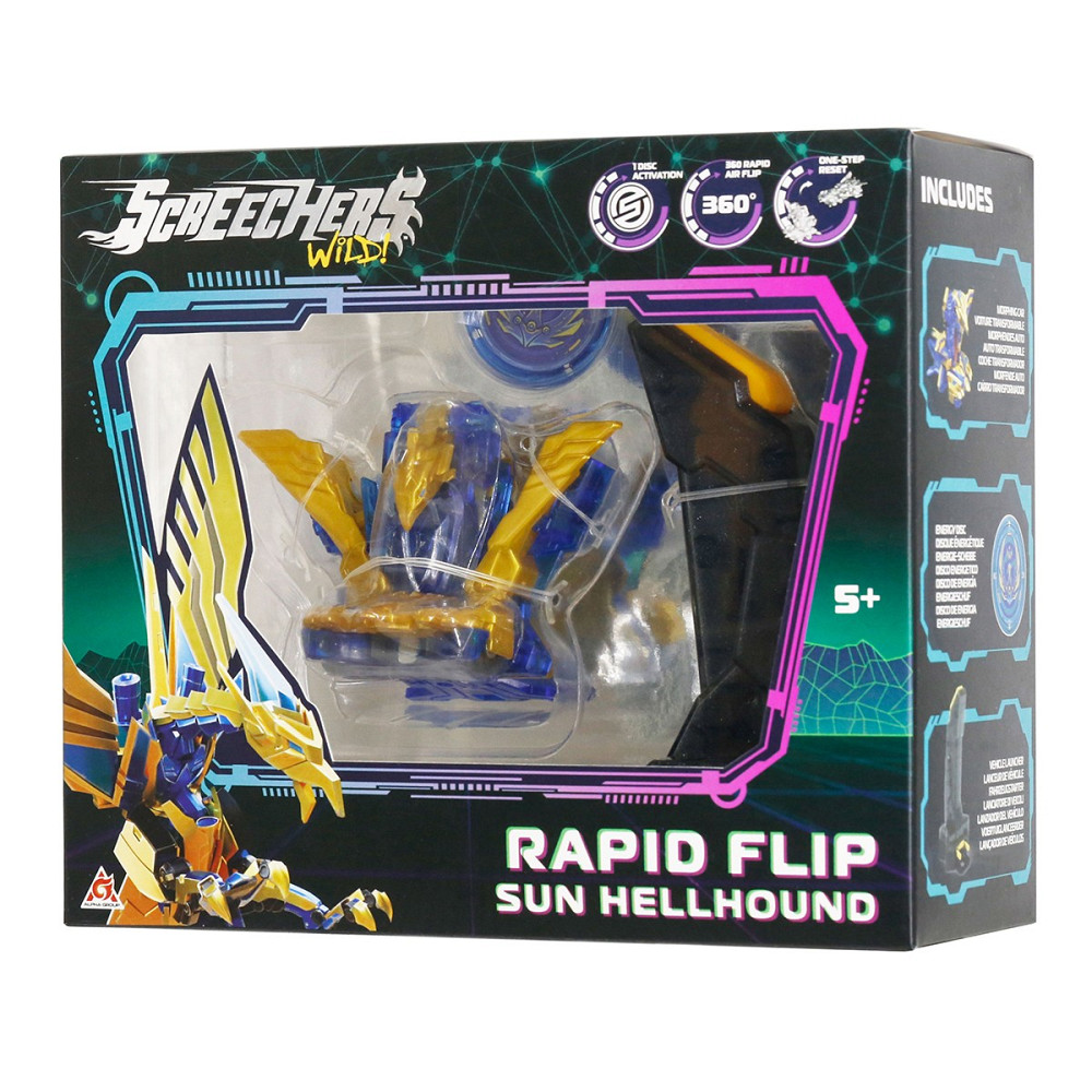 Ігровий набір Screechers Wild! S5 L0.5 V2 - Сан Хелхаунд Дніпро - фото 7