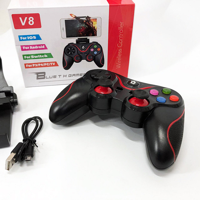 Беспроводной Bluetooth джойстик для смартфона iOS Android UKC Gen VK-567 Game V8 Киев - изображение 7