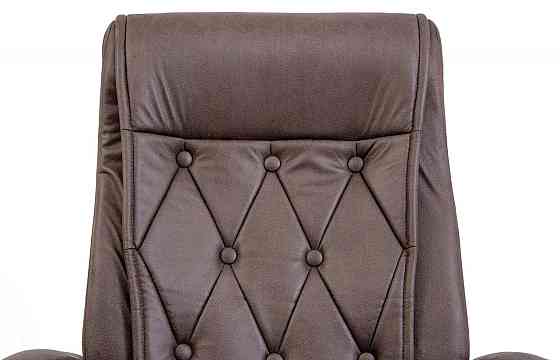 Офісне Крісло Керівника Richman Telavi Ameli Coffee Хром М3 MultiBlock Коричневий Київ